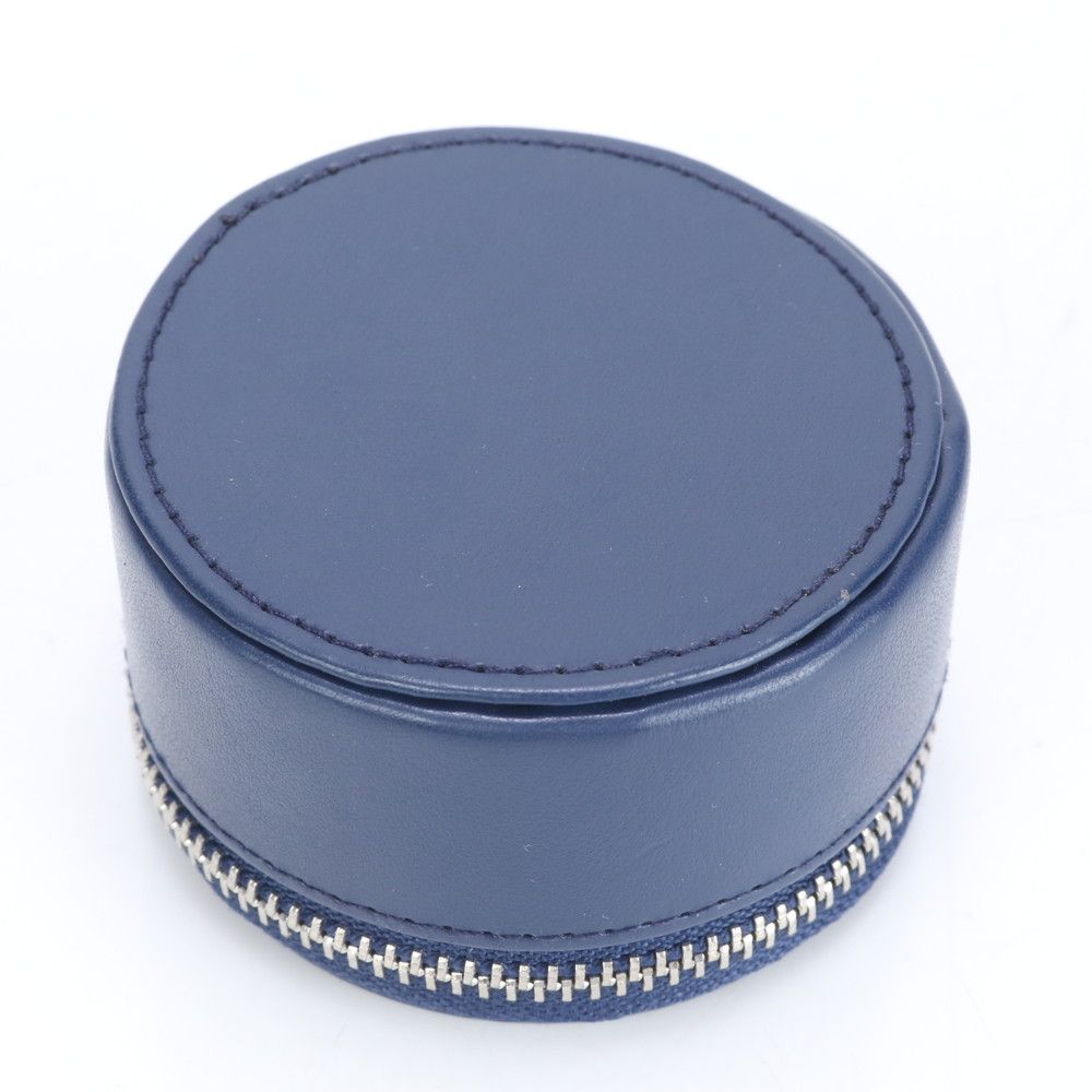 LOUIS VUITTON ネイビー イヤホンケース円形ケース、小物入れ 極美品 ルイヴィトン ワイヤレス イヤホン ケース ホライゾン 用