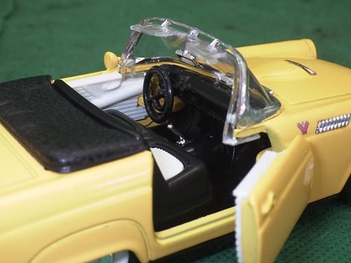 中古】ミニカー S SS5718 フォード サンダーバード 黄色 - メルカリ