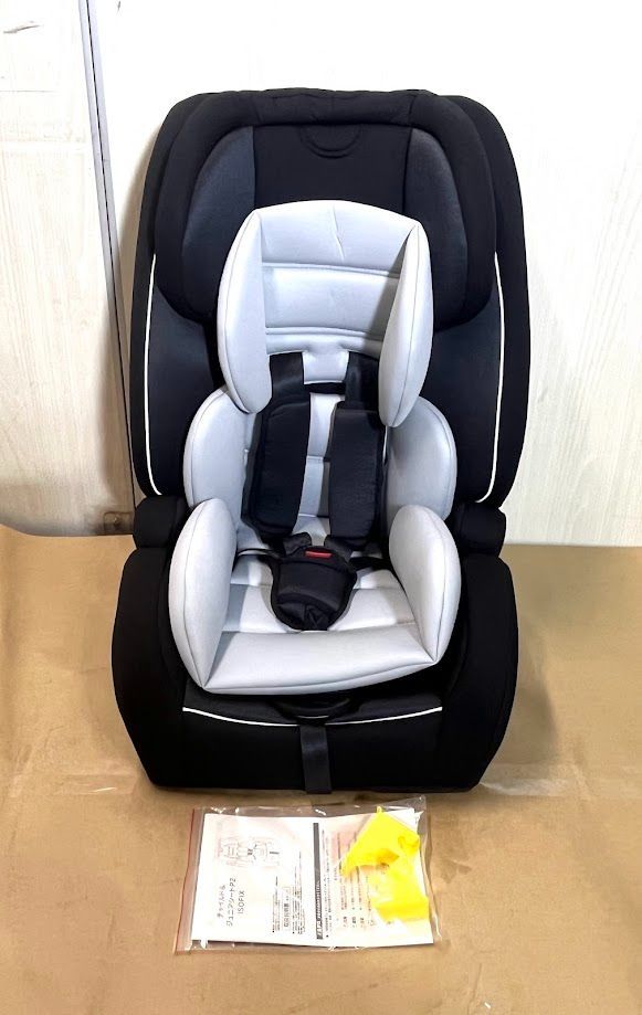 アイリスプラザ チャイルドシート ジュニアシート ISOFIX リッチブラック