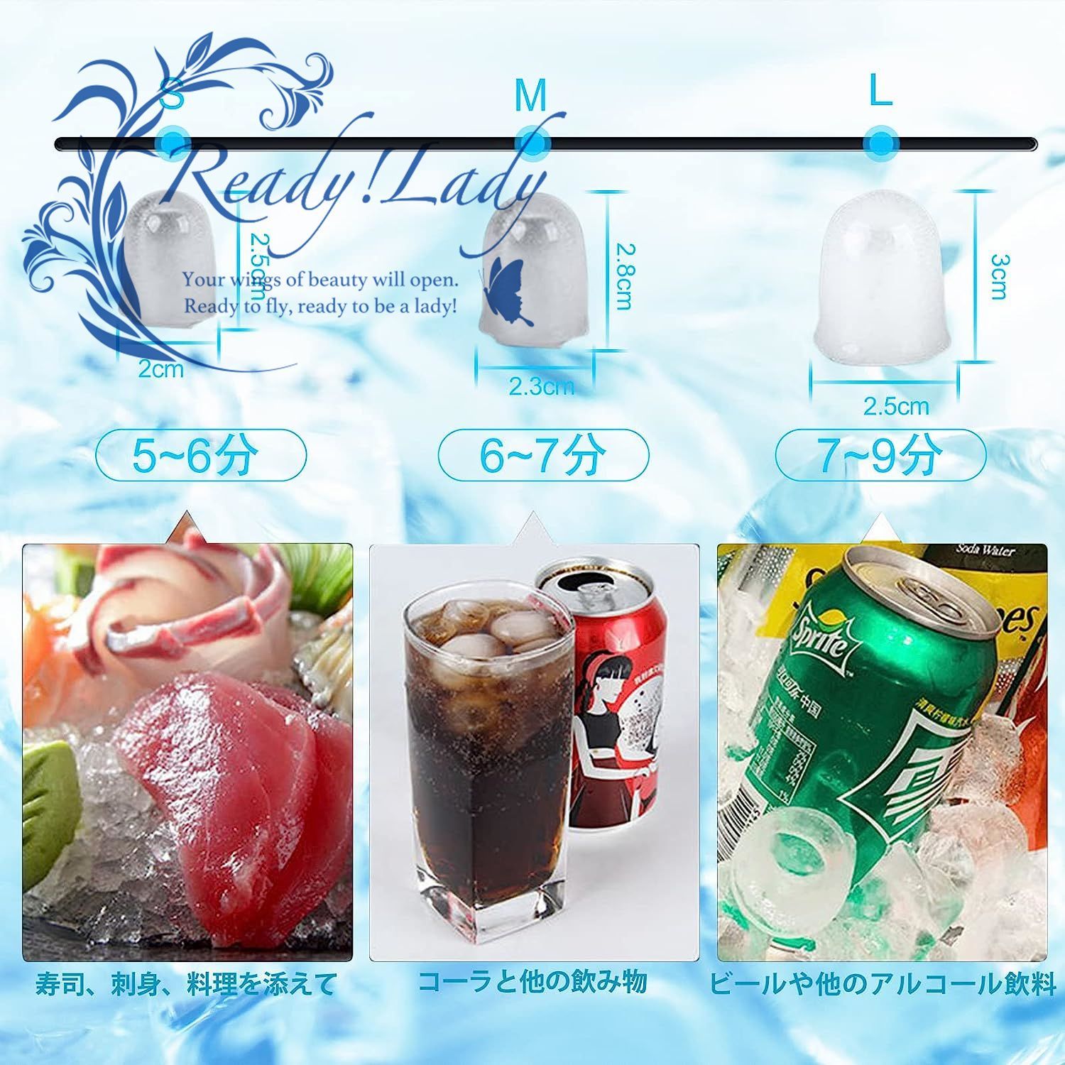 高速製氷機 家庭用／業務用 卓上 自動製氷機 タンク容量1.8L 大容量 簡単操作 最短6分 一度に10個氷 1日最大15kg 穴あきキャップ型氷  アイスメーカー ステンレス鋼 100v~120v - メルカリ