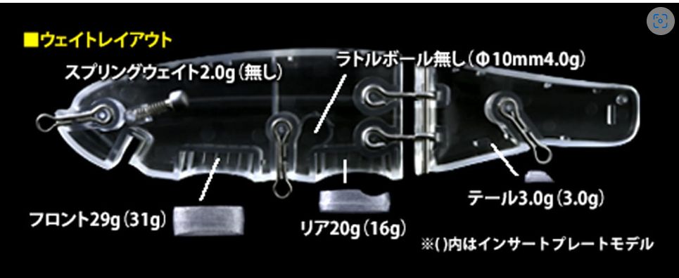 デプス スライドスイマー 250 ＃TY1 18GOLD 250mm、6.3oz スロージン