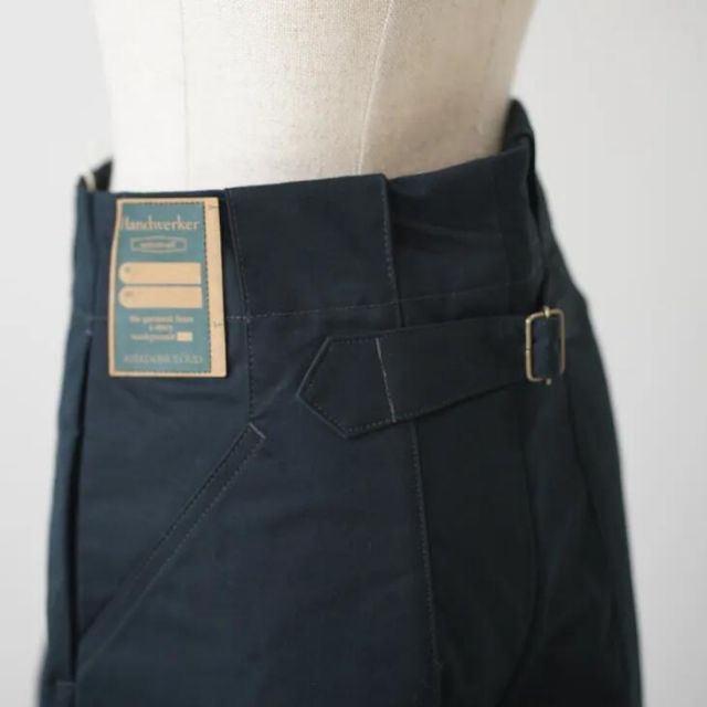 ASEEDONCLOUD | Handwerker | wide trousers (charcoal) size XS