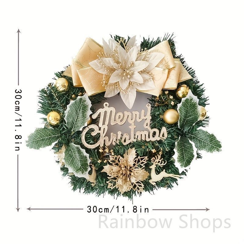ステラルー　クリスマスリース　新品未使用 新品】リース 1pc クリスマスリース ホリデーデコレーション