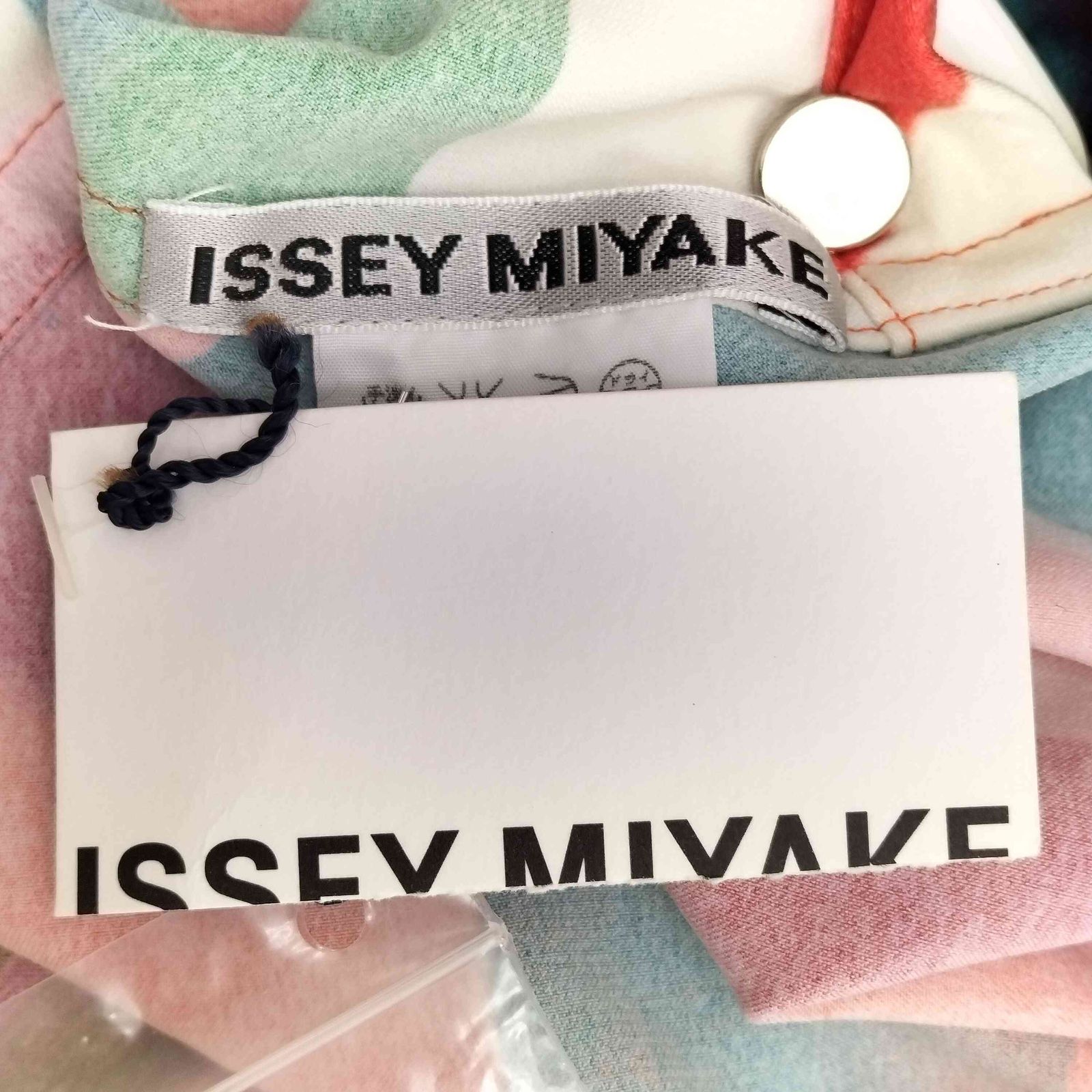 イッセイミヤケ ISSEY MIYAKE 変形 アシンメトリー チェック