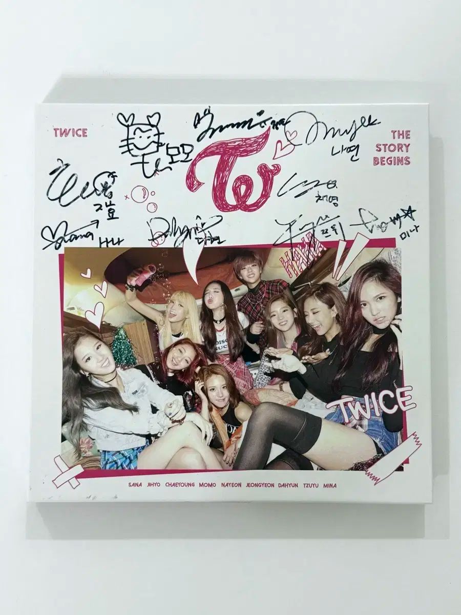 TWICE(トゥワイス) サイン入り サイン入り アルバム TWICE(トゥワイス