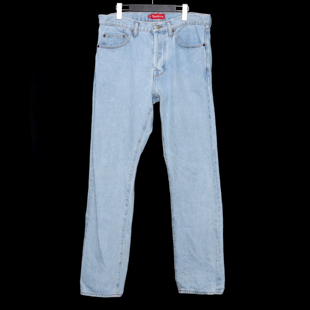 Supreme Stone Washed Slim Jean 32 デニム Supreme Stone Washed Slim Jean Black 32
