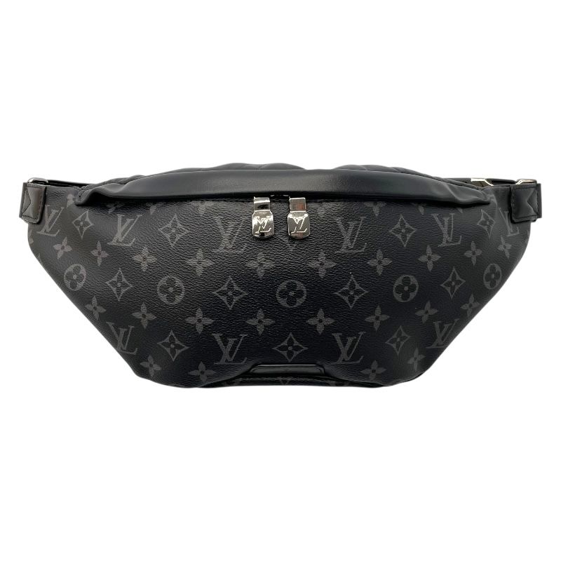 ルイ ヴィトン LOUIS VUITTON ディスカバリー バムバッグ M44336 ブラック モノグラム エクリプス メンズ ボディバッグ