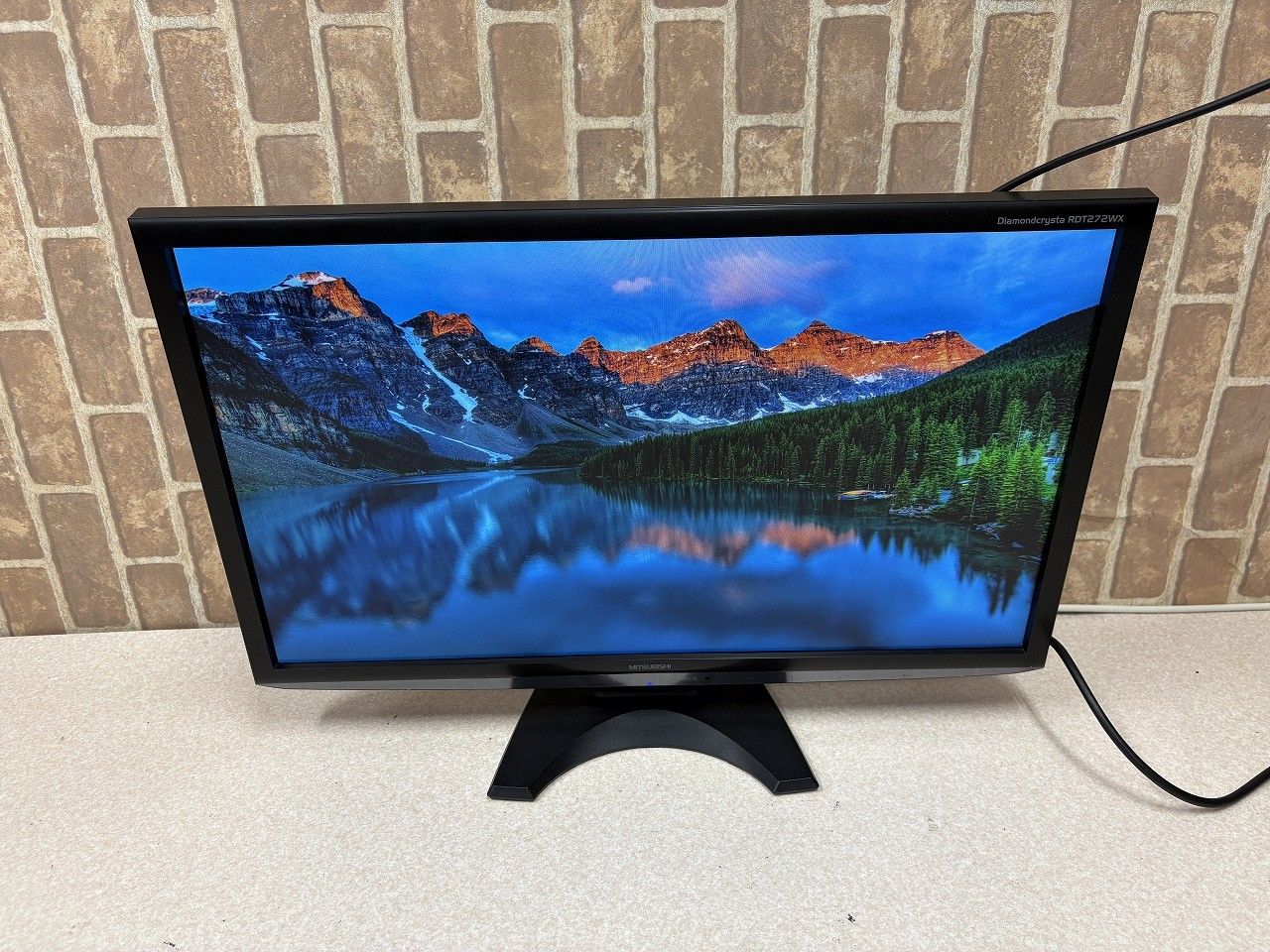 三菱 液晶ディスプレイ RDT272WX ブラック モニター MITSUBISHI