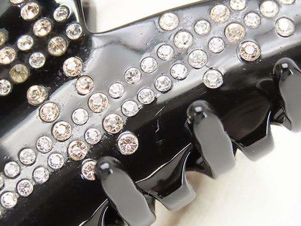 シャネル CHANEL バレッタ ヘアクリップ ココマーク ラインストーン CHANEL(シャネル) ココマーク ヘアクリップ ヘアアクセサリー