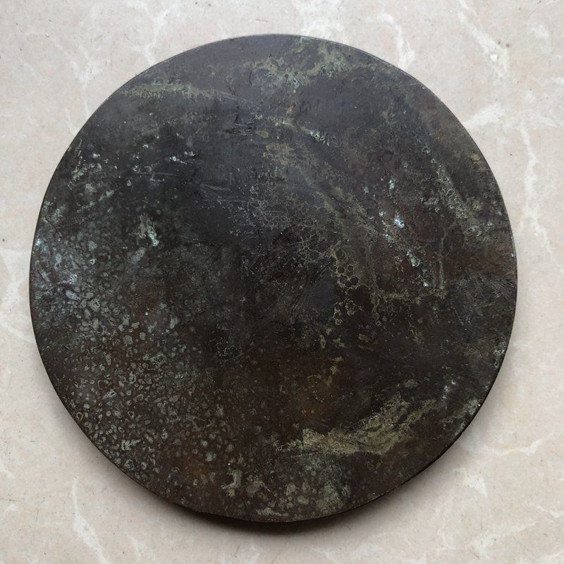 極美品 ！高品質！中国 銅器 純銅鏡 四大神獣銅鏡 銅鏡 青銅鏡