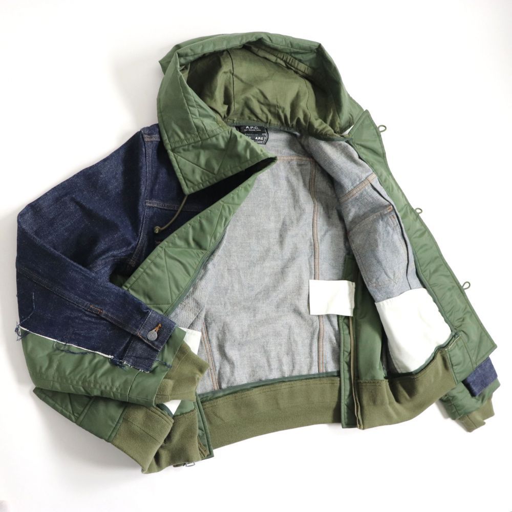 19-02020m】A.P.C×Sacai コラボジャケット サイズ3 sacai×A.P.C. 再
