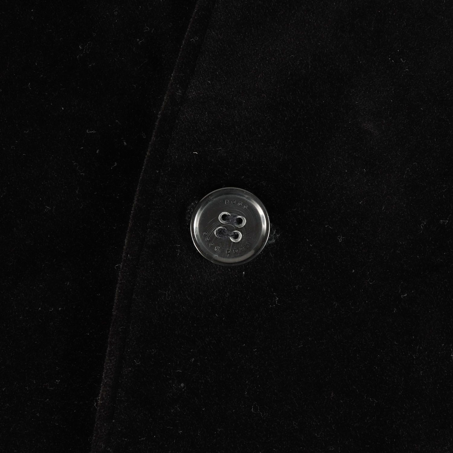美品】HUGO BOSS ヒューゴボス ジャケット ブラック 黒 サイズ:46 