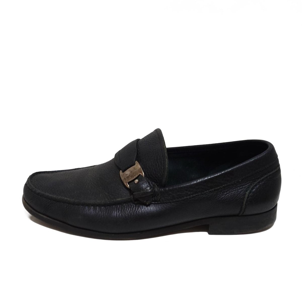 サルヴァトーレ・フェラガモ 黒 ローファー FERRAGAMO/SalvatoreFerragamo(サルバトーレフェラガモ