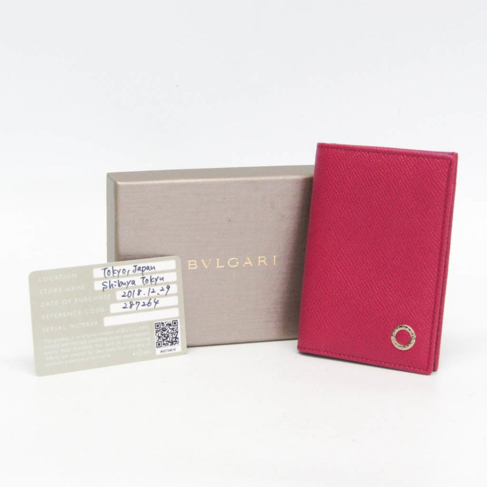 【美品】BVLGARI カードケース ロゴクリップ ピンク 美品】BVLGARI カードケース ロゴクリップ ピンク 極美品✨BVLGARI