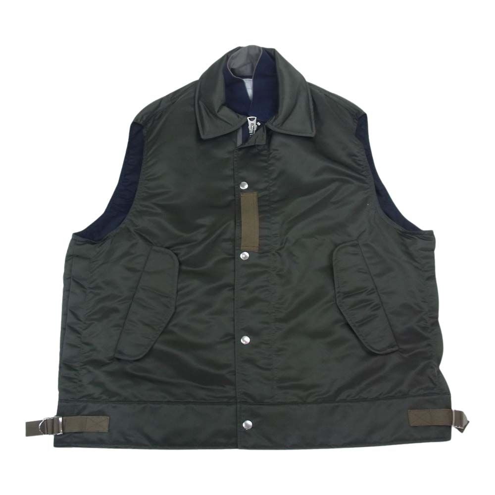 販売通販店 sacaiサカイ【3】Nylon Twill Vest | solinvet.com