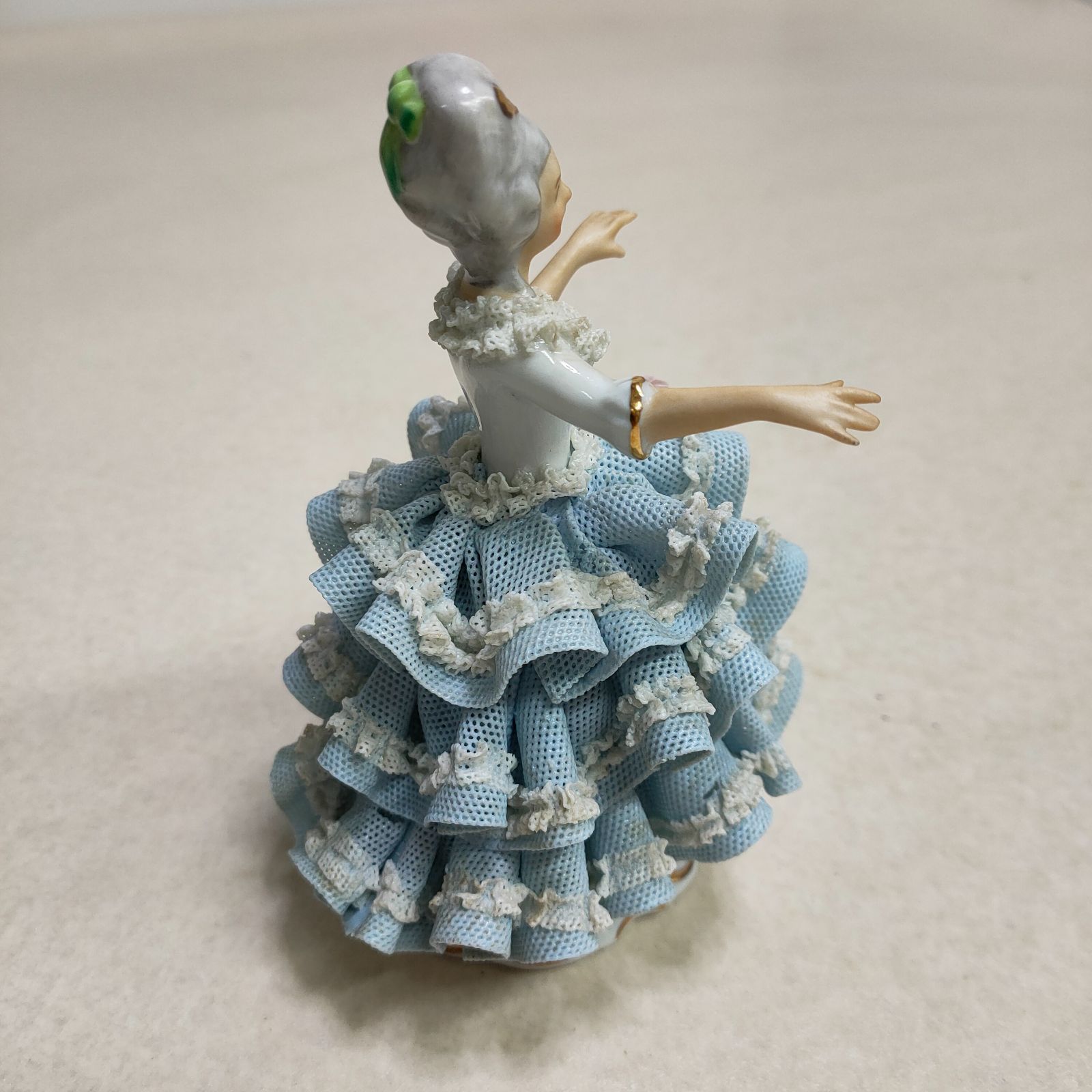 DRESDEN ドレスデン レースドール 陶器 人形 フィギュリン 置物 NEXPOTALLINN_EU