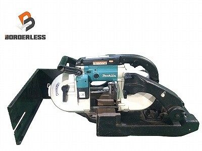 品 makita マキタ 100V ポータブルバンドソー 2107FW スタンド付 コード式 帯鋸切断機 パイプ切断機 鉄工用115604