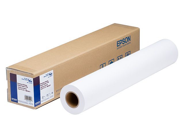エプソン プロフェッショナルフォトペーパー 薄手 光沢紙 約610mm×30.5m PXMC24R12
