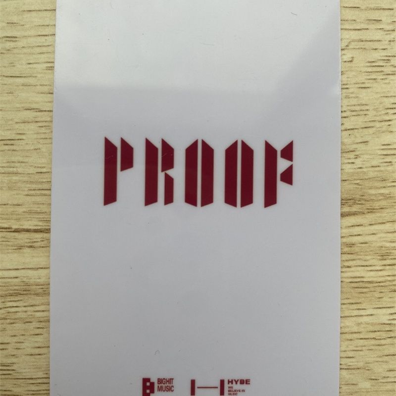 BTS PROOF コレクターズエディション ランダムトレカ ジョングク