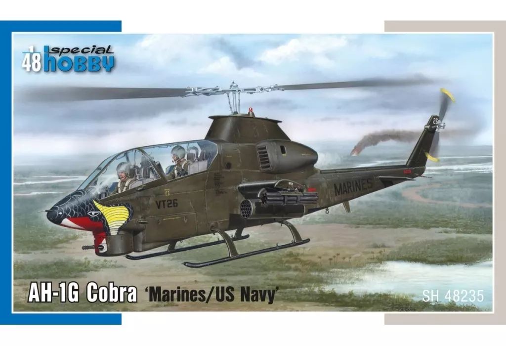 プラモデル 1/48 AH-1G コブラ ”米海兵隊・米海軍” [SPHSH48235]