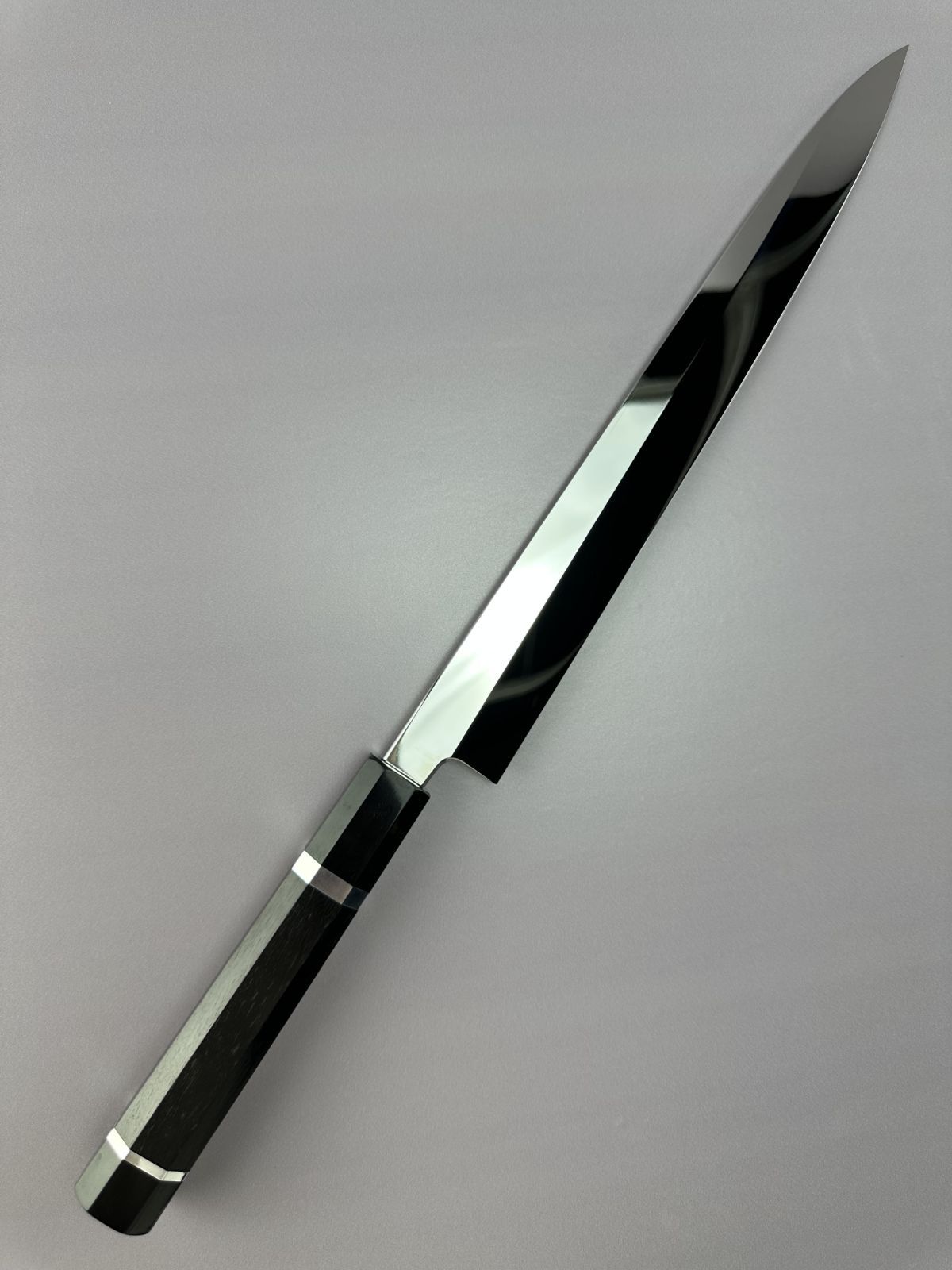 柳刃包丁 刺身包丁 尺（刃渡り300mm） ウルトラ鏡面仕上げ（完全手研ぎ