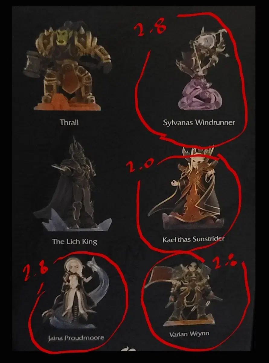 POPMART World 2024 of Warcraft キャラクター シークレット POPMART