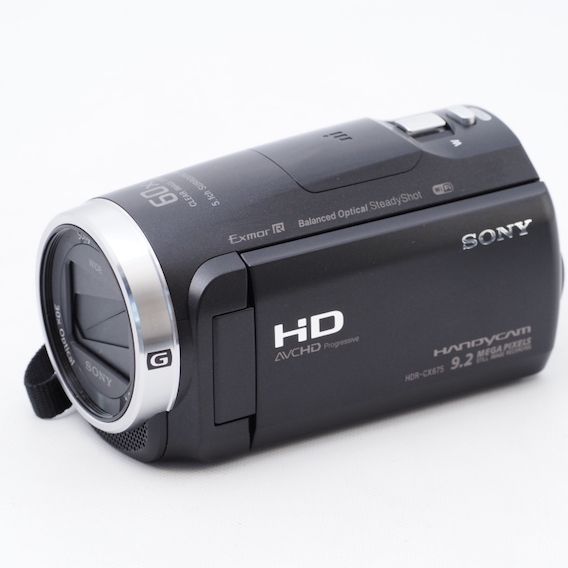 SONY ソニー ビデオカメラHDR-CX675 32GB 光学30倍 ブラック Handycam