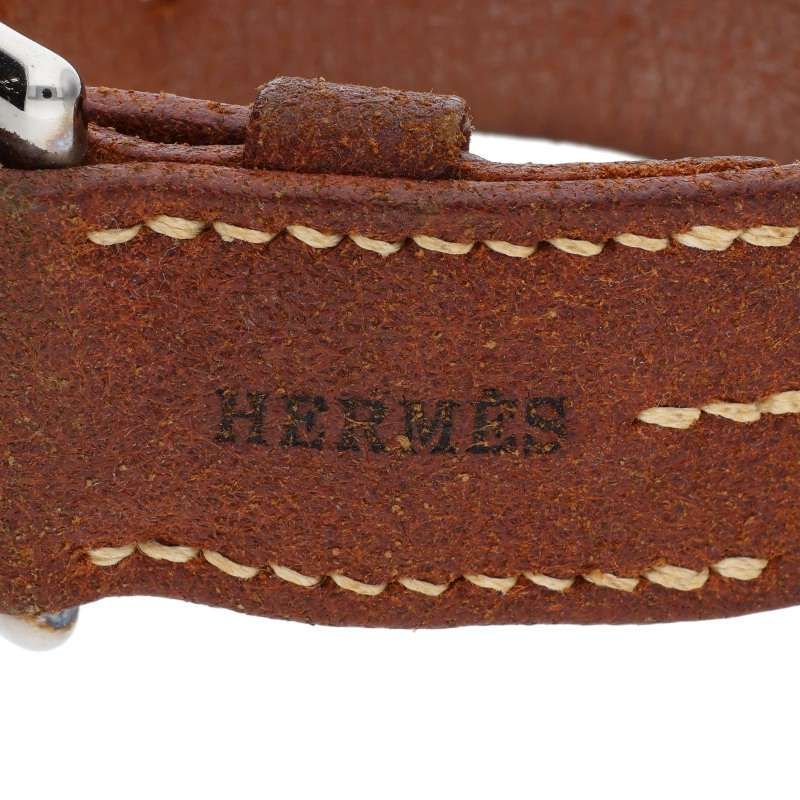 Etriviere|エトリヴィエール □E刻印レザーブレスレット