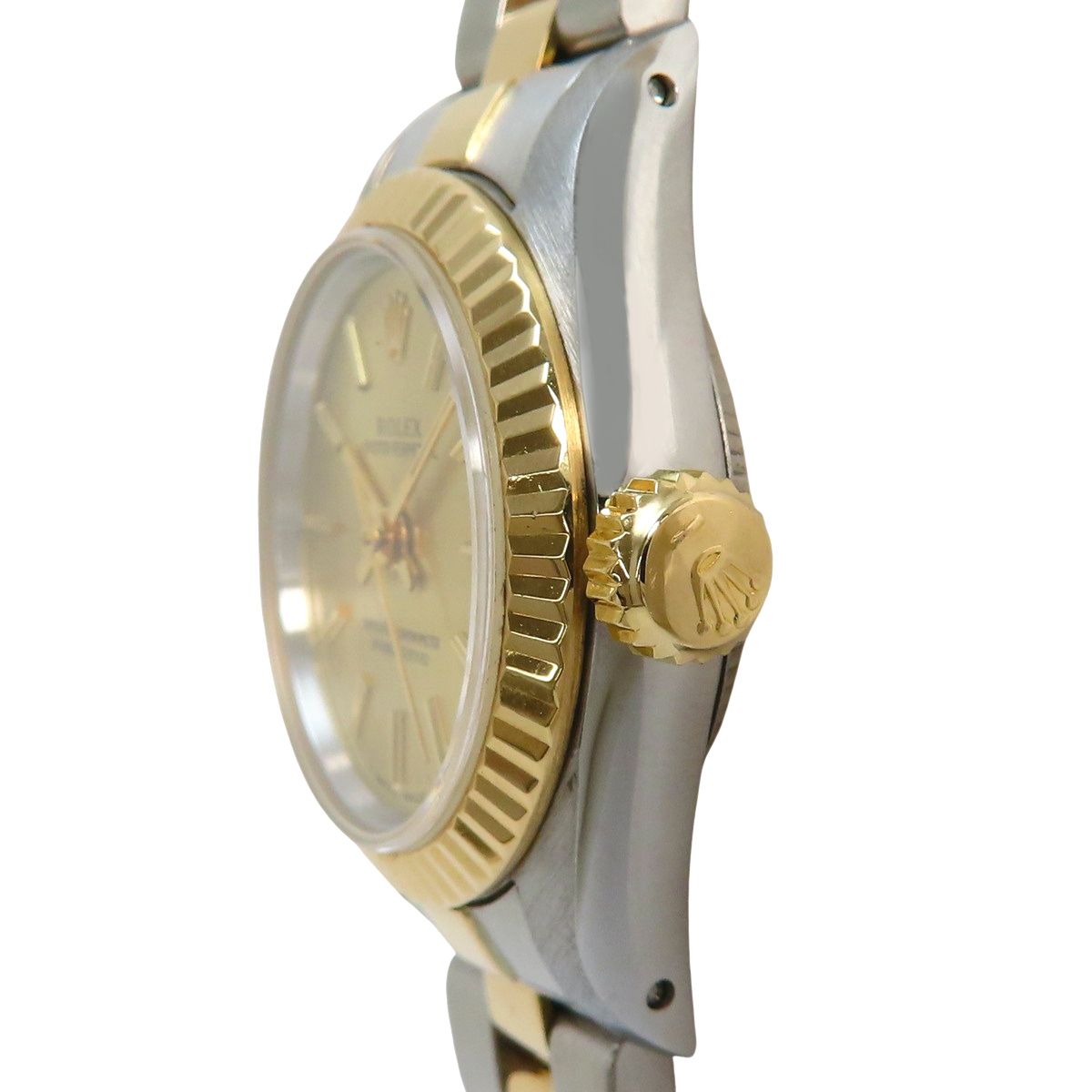 保証書付】ロレックス 67193 オイスターパーペチュアル K18YG/SS