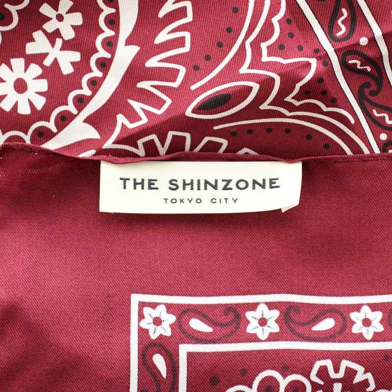 シンゾーン Shinzone 25SS バンダナプリンテッドシルクスカーフ