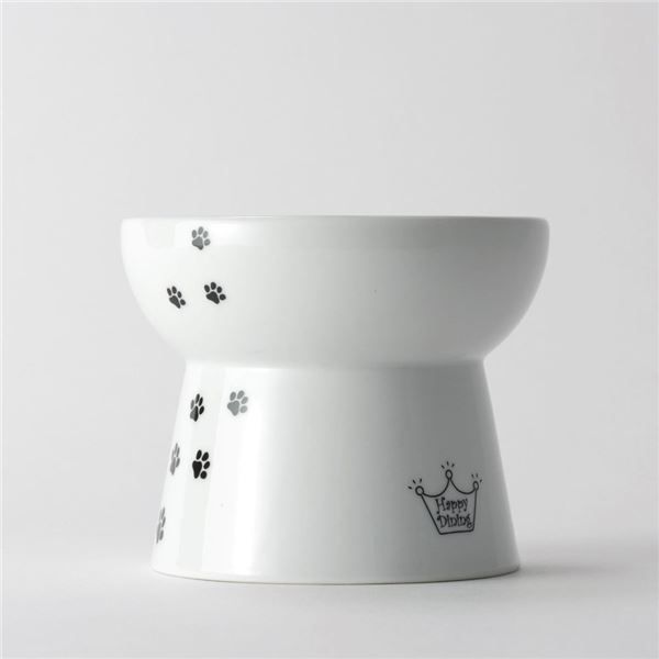 まとめ 猫壱ハッピーダイニング 脚付フードボウルL 猫柄 シリコン付き ペット用品 ×20セット
