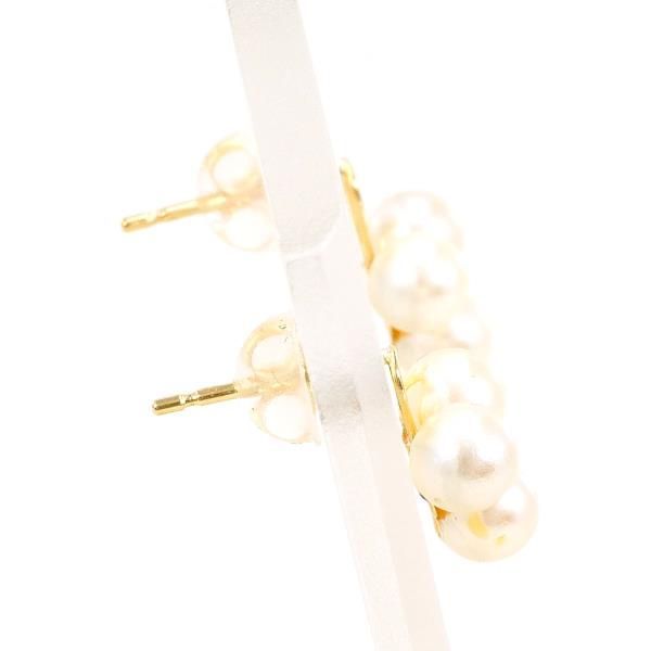 MIKIMOTO】【フープ】ミキモト『K18YG パール6.3～7.3mm
