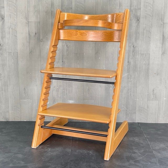STOKKE TRIPTRAP ベビーチェア 【中古】 ストッケ トリップトラップ ベビーガード付き 家具 椅子 子供椅子/510261