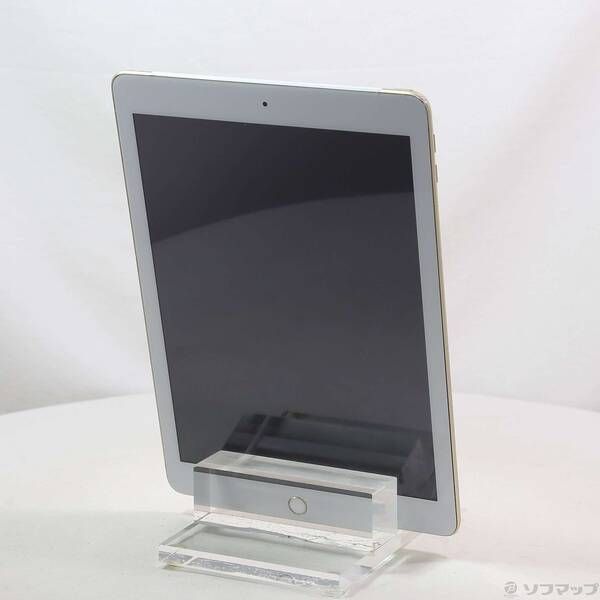 中古品〕 iPad 第5世代 32GB ゴールド MPG42J／A docomoロック解除SIM