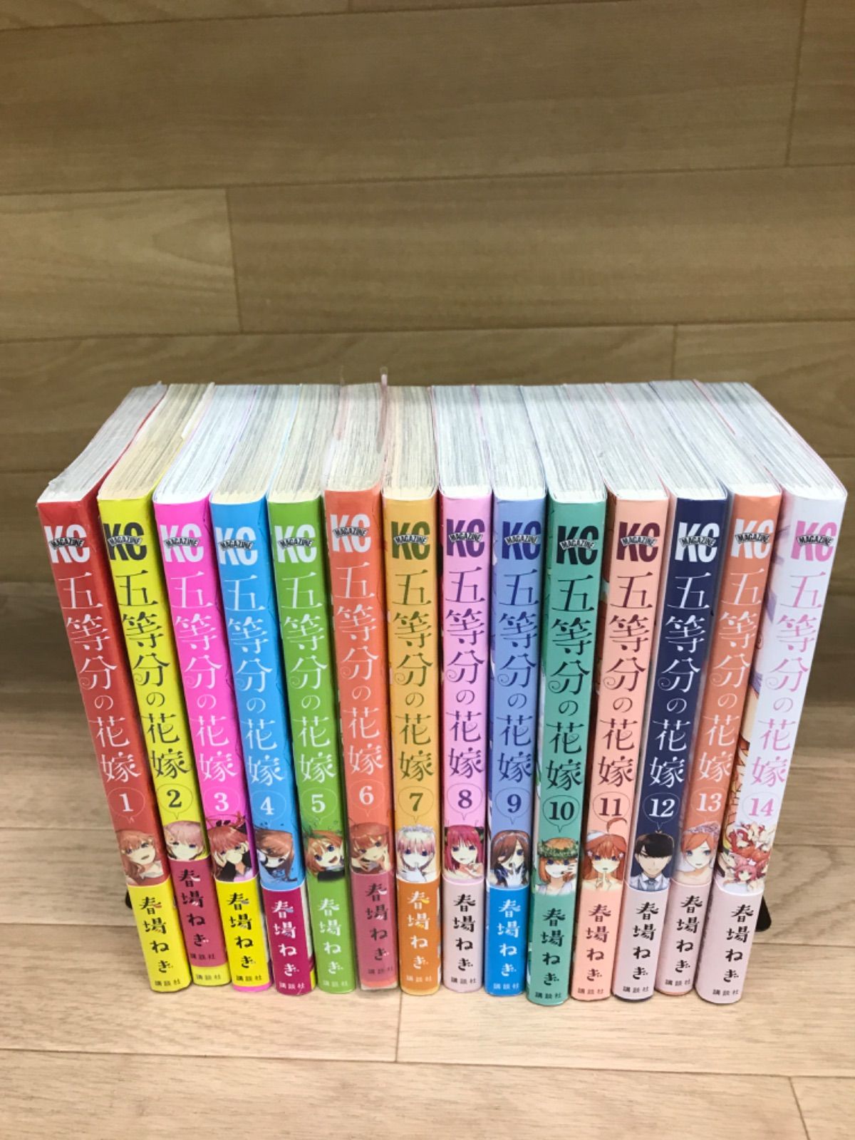 五等分の花嫁　全巻初版　未開封 全巻初版 未開封新品！ 五等分の花嫁 特典イラストペーパー
