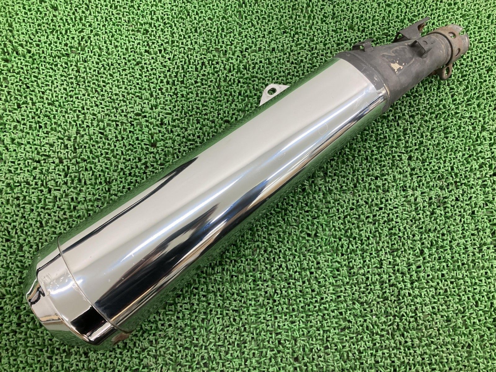 GB350 サイレンサーマフラー K0Z K2 ホンダ 純正 中古 NC59 コケキズ無し 凹み無し Ke GB350 サイレンサーマフラー K0Z ID2 ホンダ 純正 バイク 部品 NC59