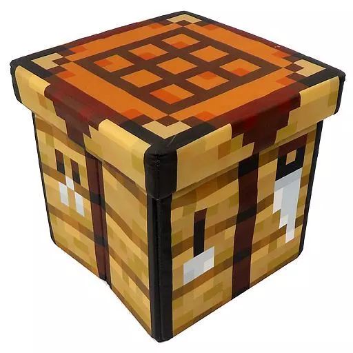 中古】雑貨 作業台 収納スツール 「MINECRAFT -マインクラフト