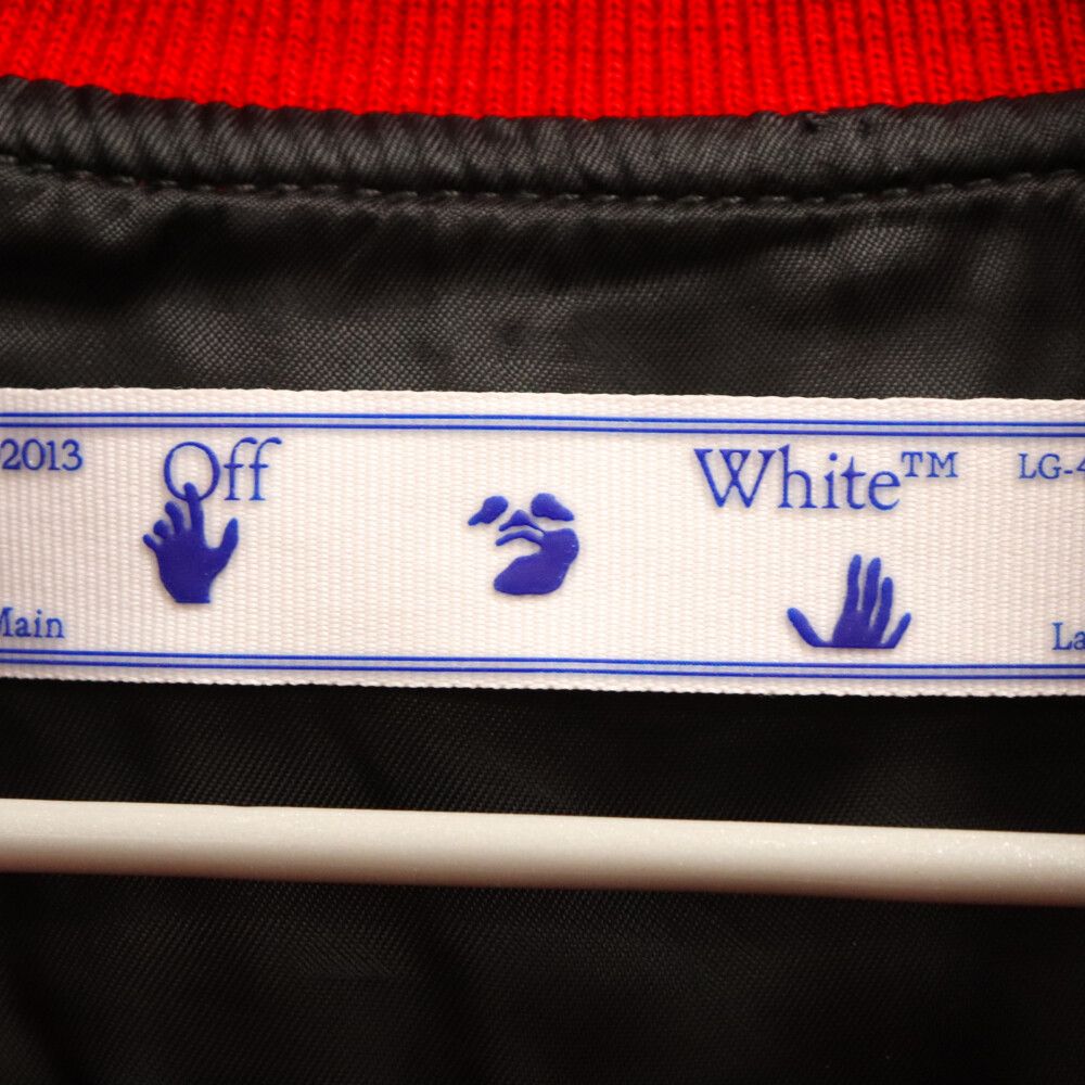 OFF-WHITE (オフホワイト) ブルズデザインスタジアムブルゾン