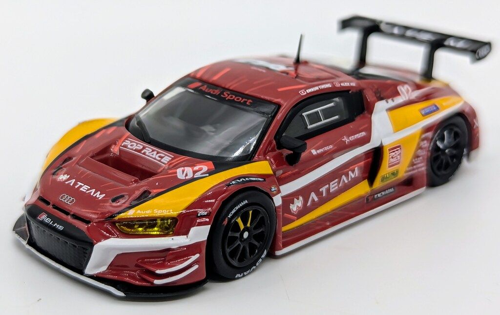 POP RACE 1/64 Audi R8 LMS エヴァ RT 正規実用型 2号機 X Works