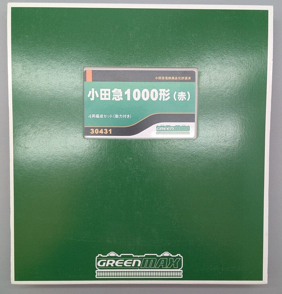グリーンマックス Nゲージ 小田急1000形 (赤) 4両編成セット (動力付き