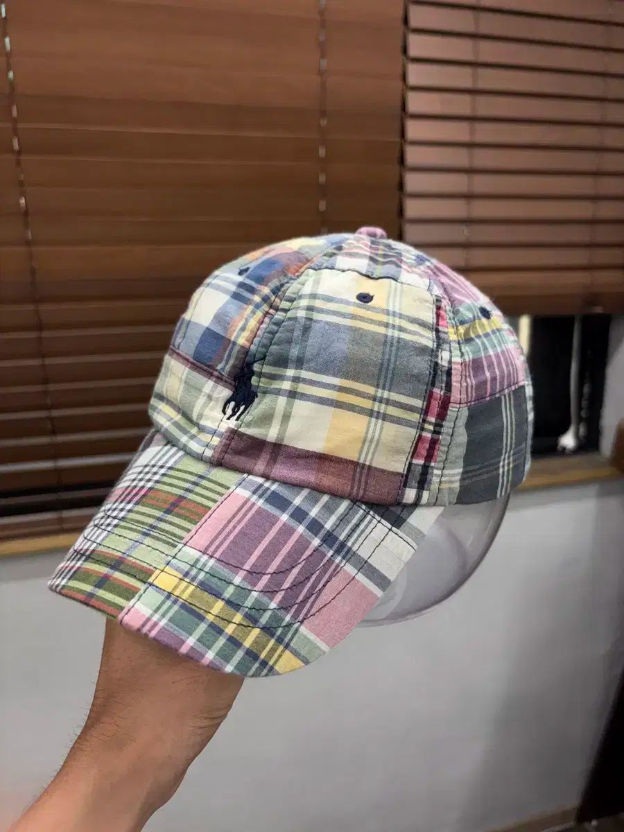 【超希少】ラルフローレン　パッチワークキャップ　美品 POLO RALPH LAUREN ポロラルフローレン パッチワーク キャップ
