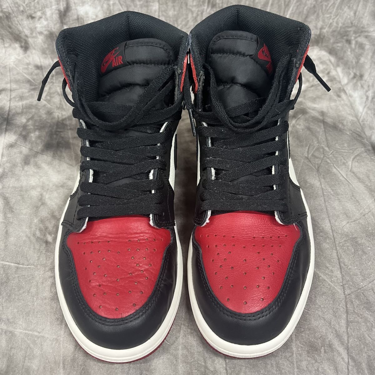 Air jordan retro 1 high og bred outlet toe