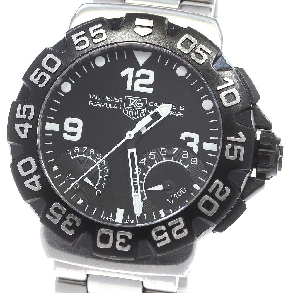 タグホイヤー TAG HEUER CAH7010.BA0854 フォーミュラ1 キャリバーS デイト クロノグラフ クォーツ メンズ_865056