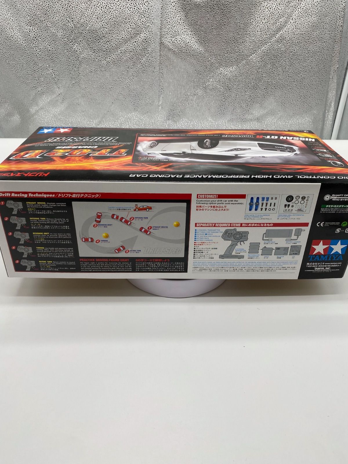 TTページ タミヤ（58623）1/10RC NISSAN GT-R（TT-02Dシャーシ）ドリフト