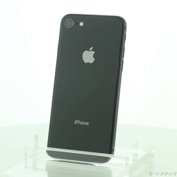 品〕 iPhone8 64GB スペースグレイ MQ782J／A SIMフリー【196