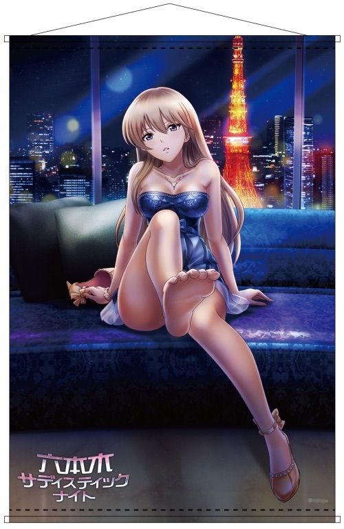 六本木サディスティックナイト B2タペストリー 鬼川ナツ - メルカリ