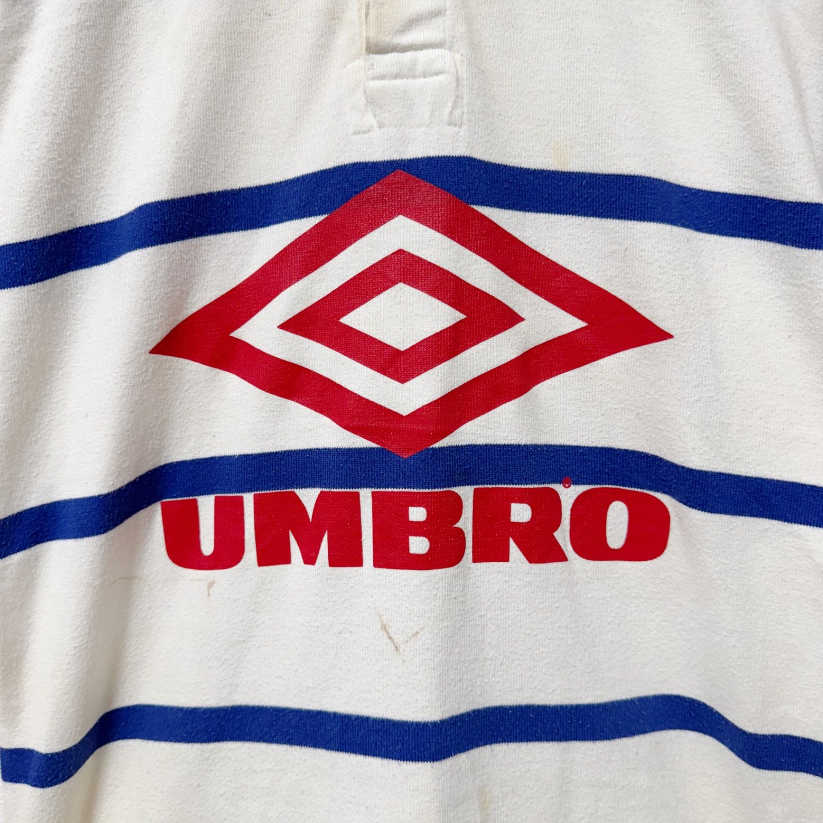 激レア アンブロ ポロシャツ Lサイズ 90s 日本製 ヴィンテージ ラガー