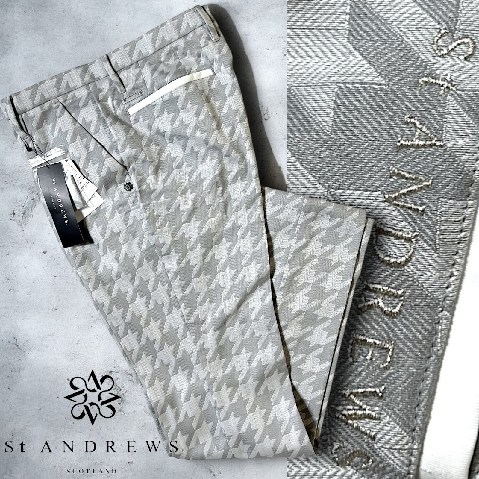 うなぎの寝床 いろはもんぺ たてよこ絣八つ立ち井桁 紺、白 うなぎ