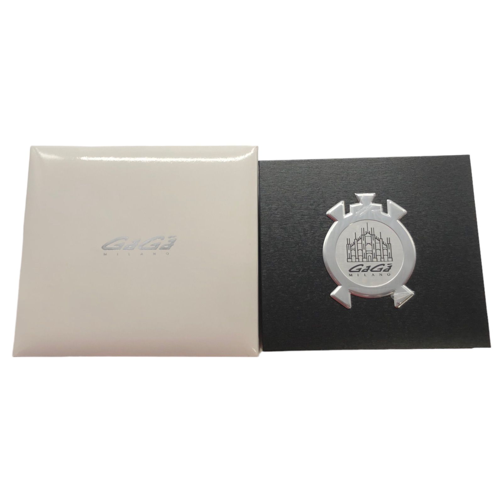 ♪09115 稼働品 GaGa MILANO マヌアーレ 48mm ミステリーユース 腕時計 