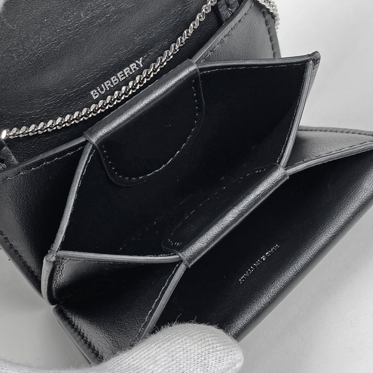 Burberry バーバリー チェーンウォレット コンパクト 楽天市場】BURBERRY バーバリー Chain Wallet チェーン